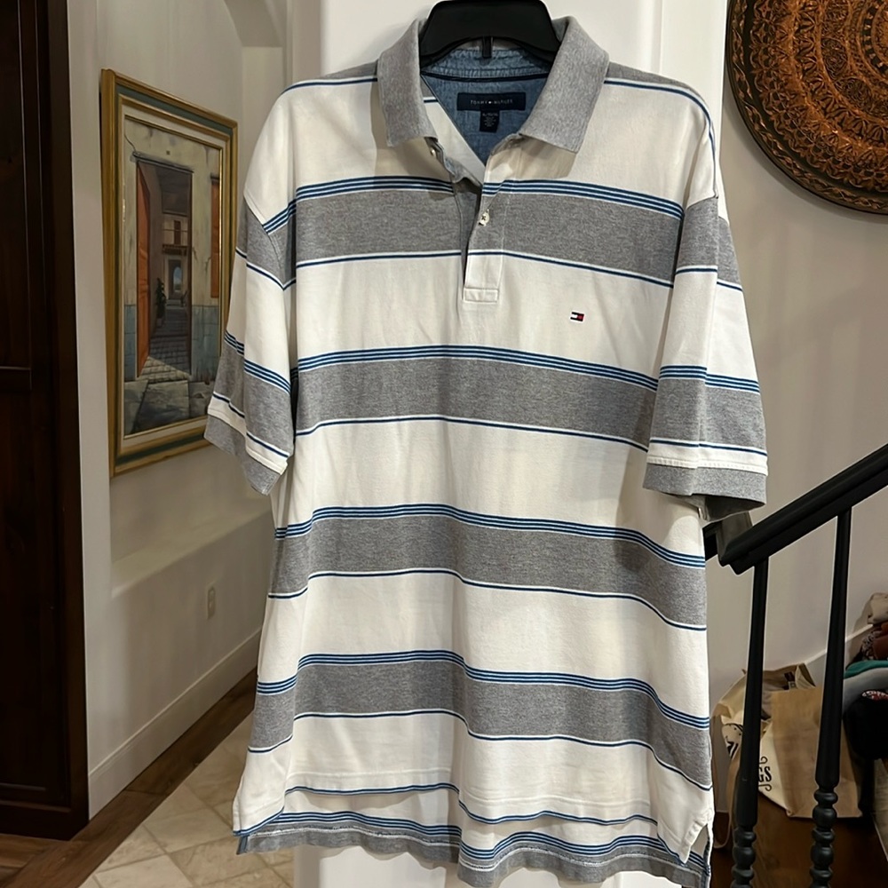 Tommy Hilfiger Mens Polo Size XL